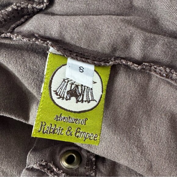 Adventures of rabbit and empee pants pirate cargo Brown Buttoned corset tie ups - Picture 6 of 8